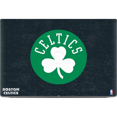 NBA Boston Celtics Black Secondary Logo Dell XPS Skin